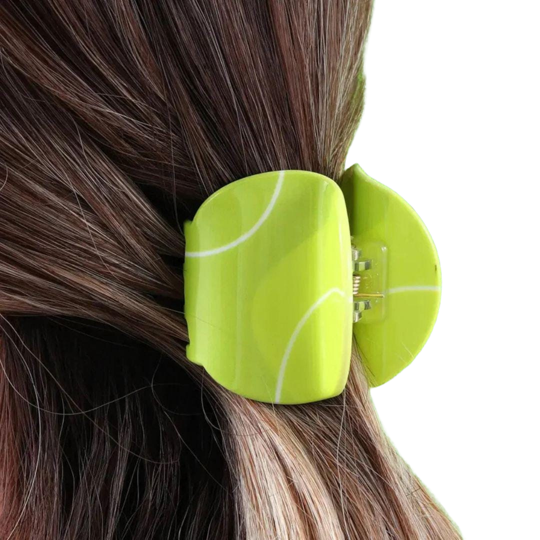 1 piece sports football, basketball, volleyball, tennis, soccer, hair claw clip