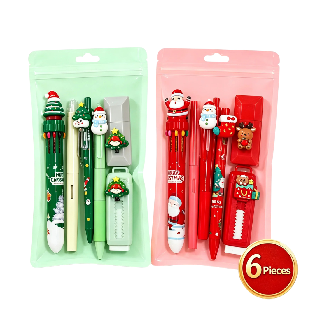 6-Piece Holiday Stationery Kit