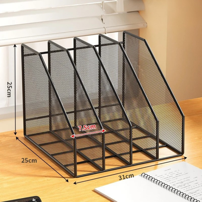 Metal vertical File Rack