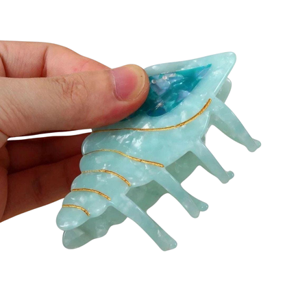 1 piece conch shell hair claw clip