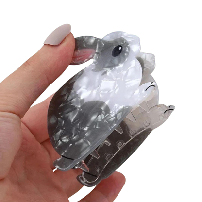 1 piece bunny hair claw clip