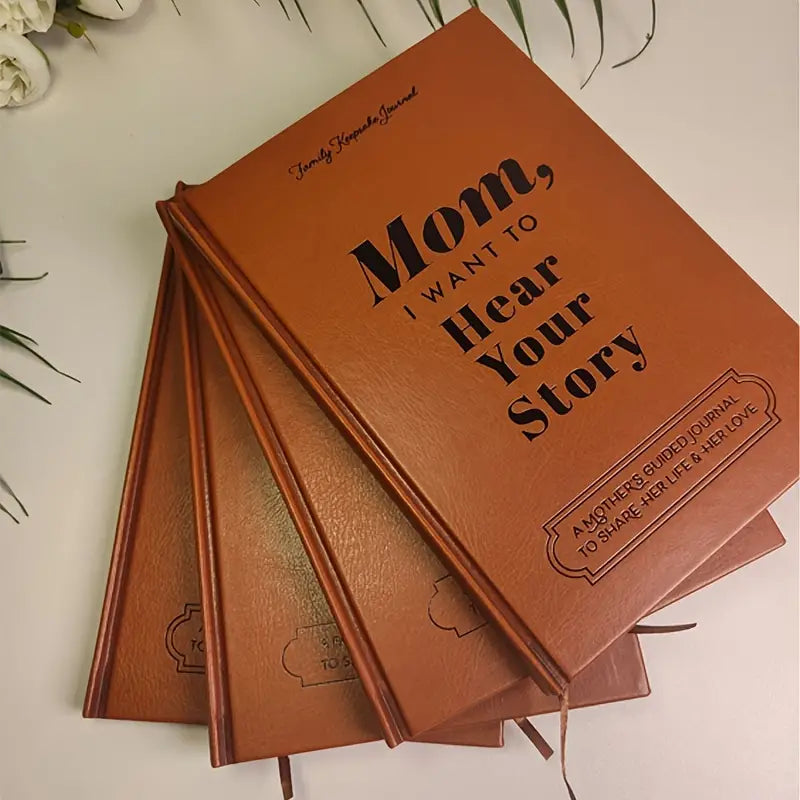 Mom, I Want To Hear Your Story: Mother's Guided Life and Love Sharing Notebook