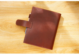 Moterm full grain leather Half Letter planner Cover