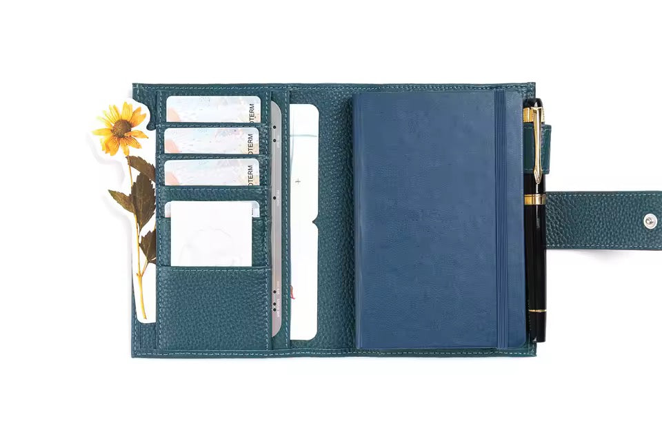 Moterm Pocket Moleskine pebbled leather journal cover