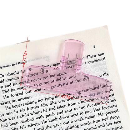 Color Transparent clamp Clip