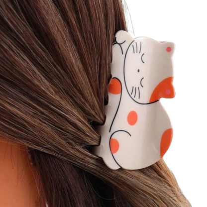 1 piece pig/dinosaur/cat hair claw clip