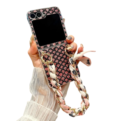 Fish Scale Texture Phone Case For Samsung Galaxy Z Flip