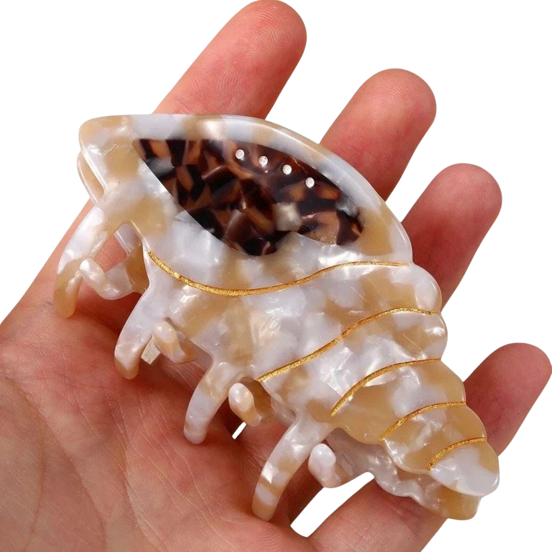 1 piece conch shell hair claw clip