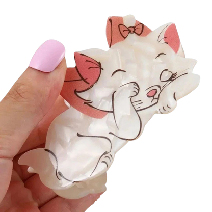 1 piece cat hair claw clip