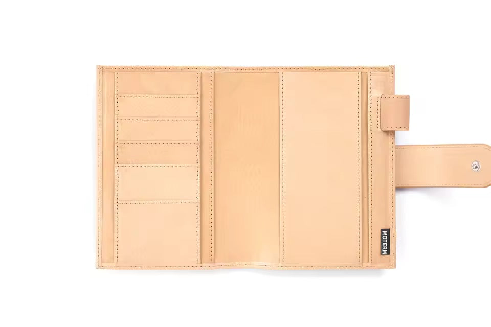 Moterm Vegetable Tanned Leather Moleskine Pocket Size Planner Cover
