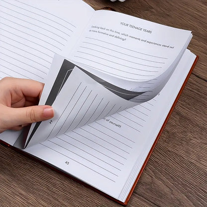 Dad, I Want To Hear Your Story: Father's Guided Life and Love Sharing Notebook