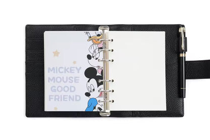 Moterm A6 25mm Pebbled Grain Elite Rings Planner