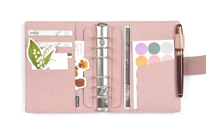 Moterm A6 25mm Pebbled Grain Elite Rings Planner