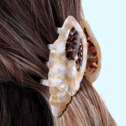 1 piece conch shell hair claw clip
