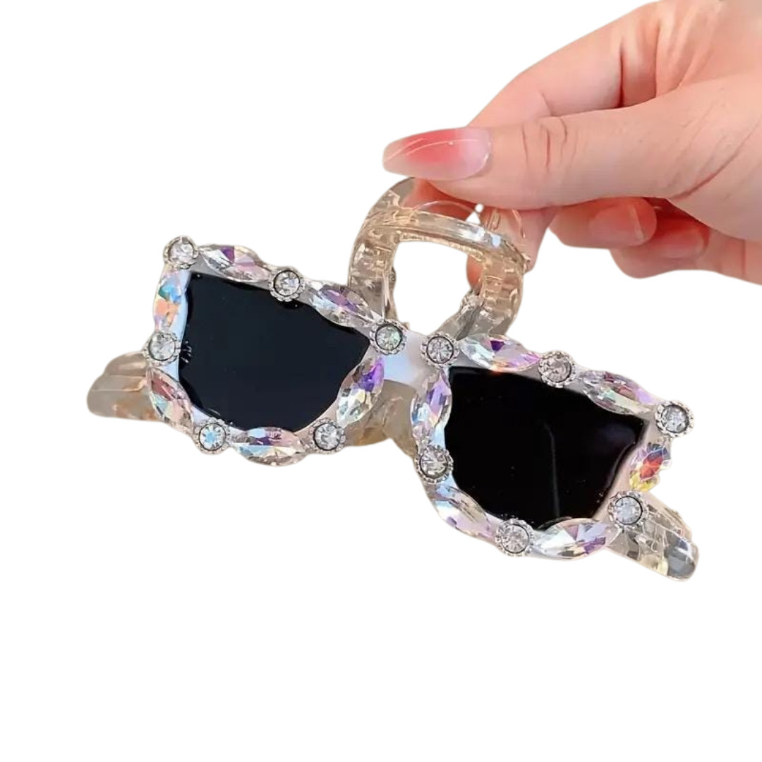 1 piece fashion sunglasses hair claw clip