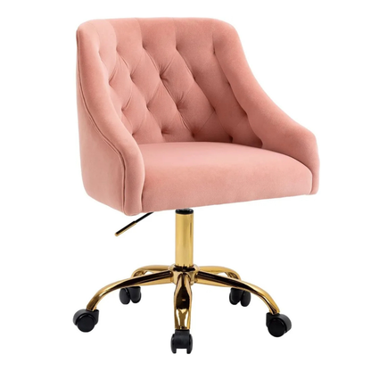 Home Office Desk Chair Modern Velvet
