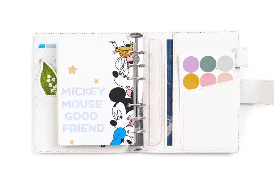 Moterm A6 25mm Pebbled Grain Elite Rings Planner