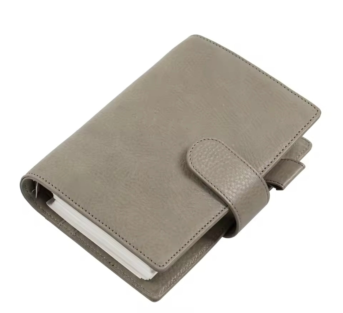 Moterm Personal Size Elite 25mm Rings Vegetable Tanned Leather Planner