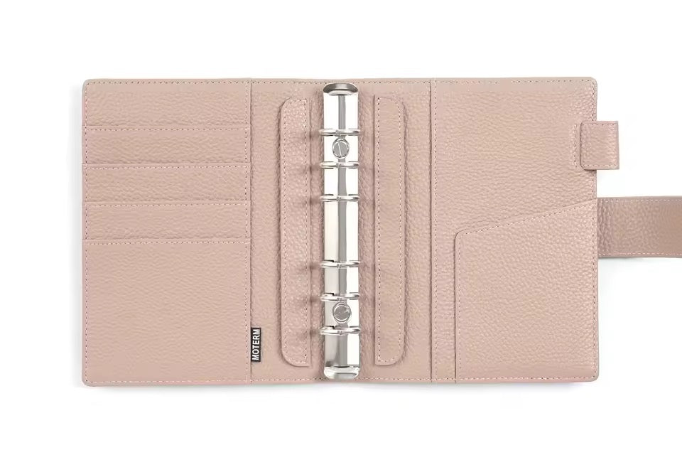 Moterm A6 25mm Pebbled Grain Elite Rings Planner