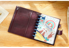 Load image into Gallery viewer, Moterm full grain leather Half Letter planner Cover