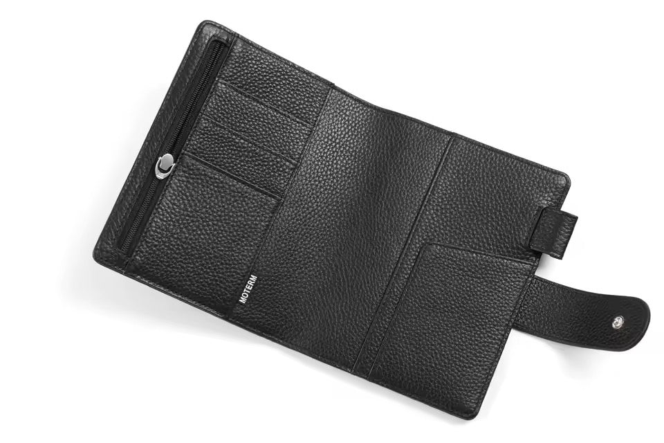 Moterm A6 Elite pebbled leather Planner Cover