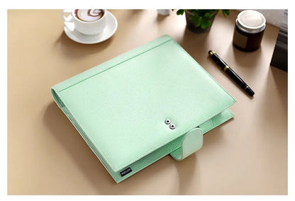 Moterm Genuine Leather Discbound Planner Cover