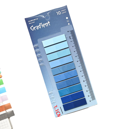 200 Sheets Transparent Colorful Index tabs