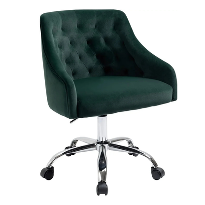 Home Office Desk Chair Modern Velvet