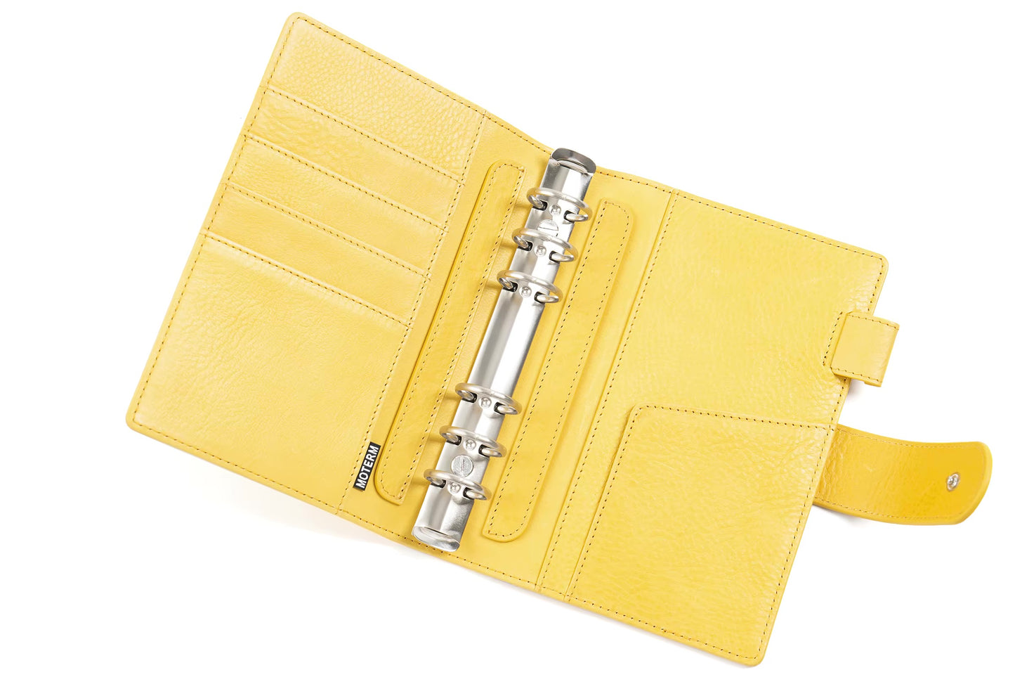 Moterm Personal Size Elite 25mm Rings Vegetable Tanned Leather Planner