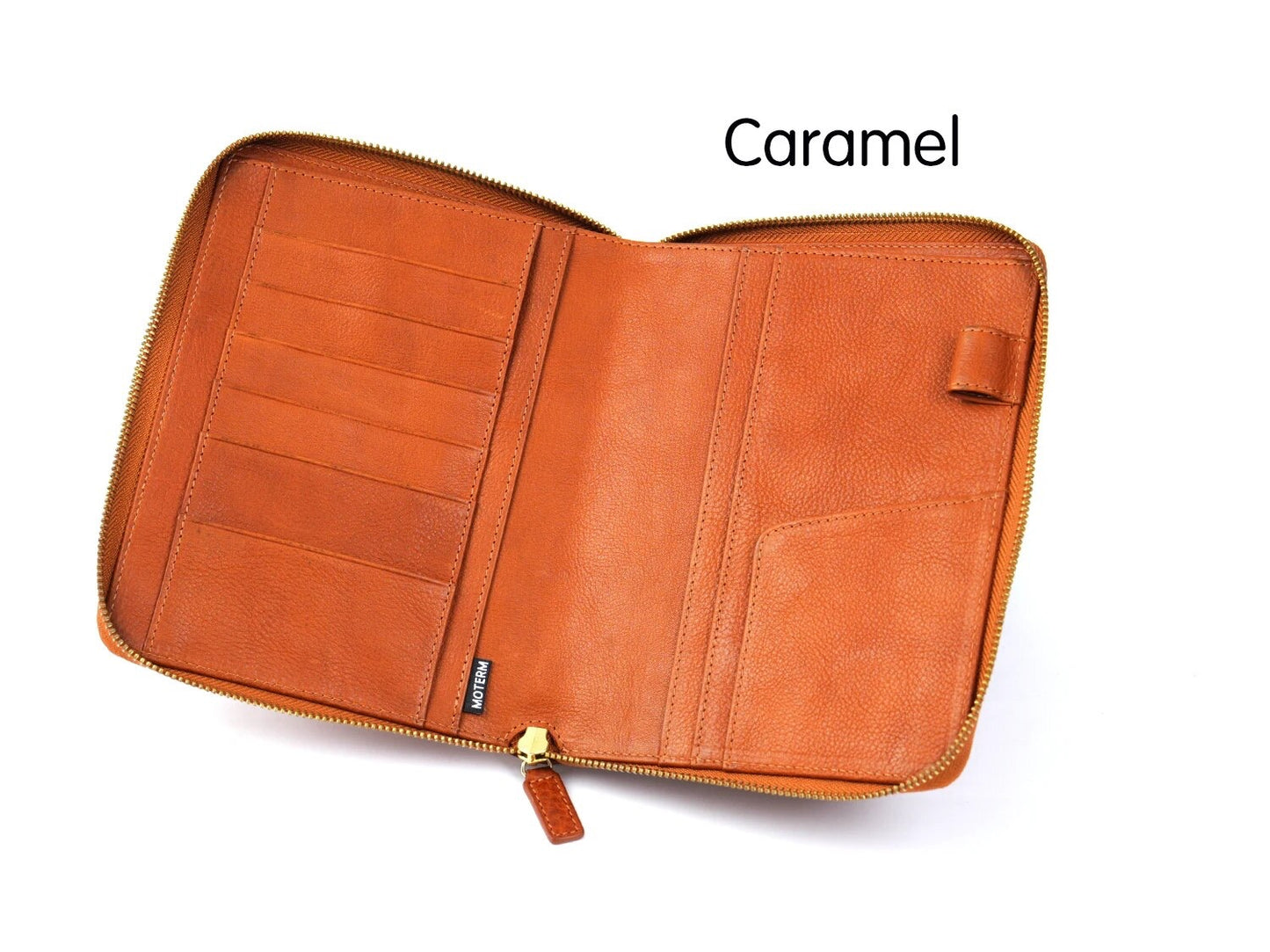 Moterm B6 full grain Vegetable zipper cover