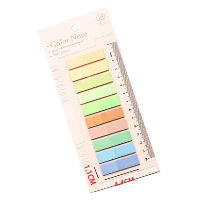 200 Sheets Transparent Colorful Index tabs