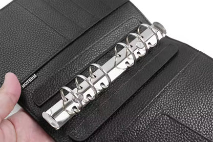 Moterm A6 25mm Pebbled Grain Elite Rings Planner