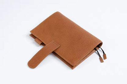 Moterm B6 Slim Full Grain Veg Tanned leather cover
