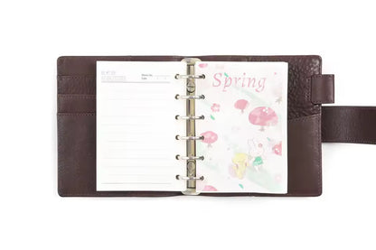 Moterm Pocket/A7 Elite Vegetable Tanned Leather 25mm Rings Planner