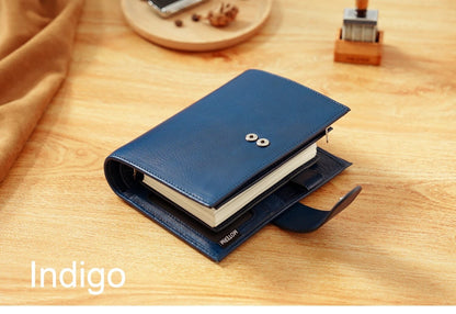 Moterm A7 Pocket Versa 3.0 Rings full grain Vegetable Tan Leather Journal