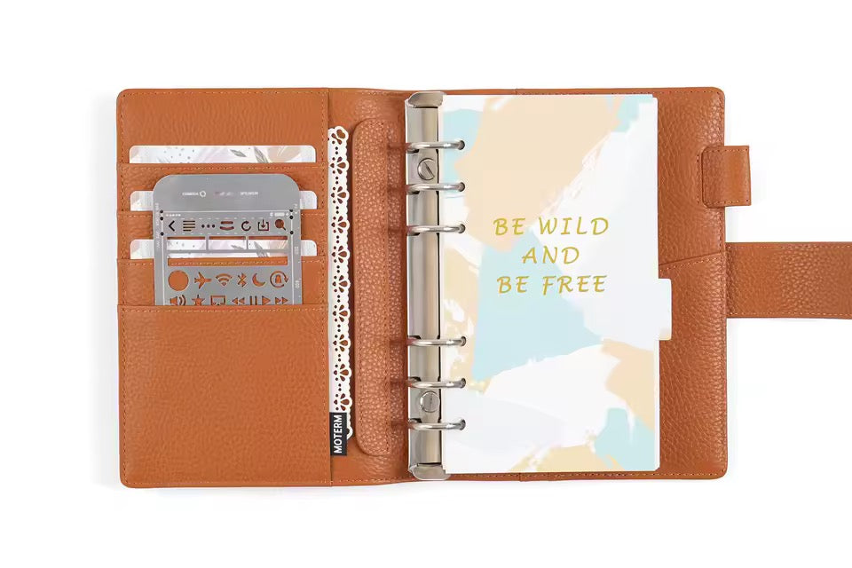 Moterm Personal Size Elite 25mm Rings Leather Planner