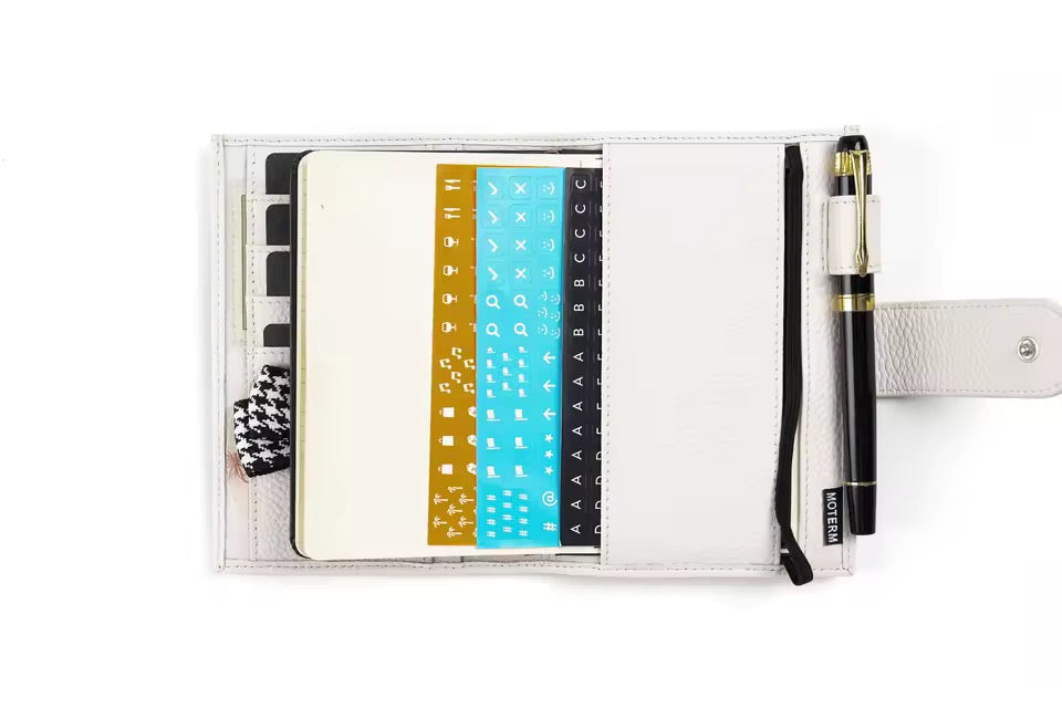 Moterm Pocket Moleskine pebbled leather journal cover