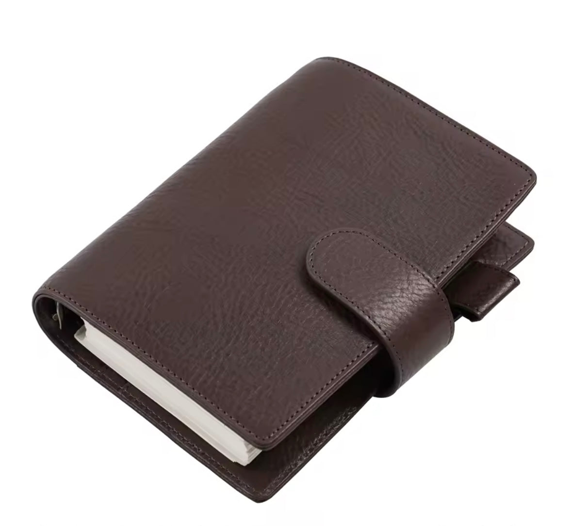 Moterm Personal Size Elite 25mm Rings Vegetable Tanned Leather Planner