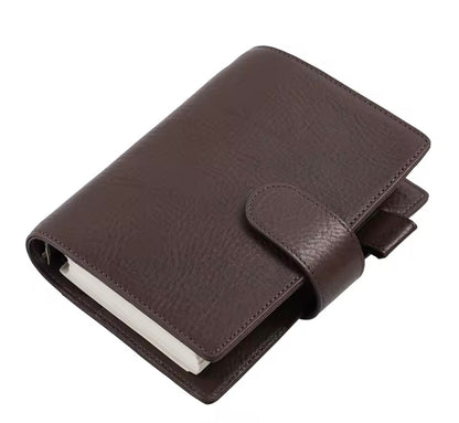 Moterm Personal Size Elite 25mm Rings Vegetable Tanned Leather Planner