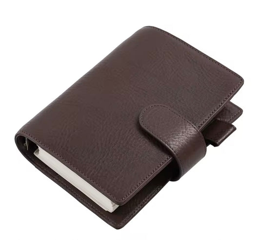 Moterm Personal Size Elite 25mm Rings Vegetable Tanned Leather Planner