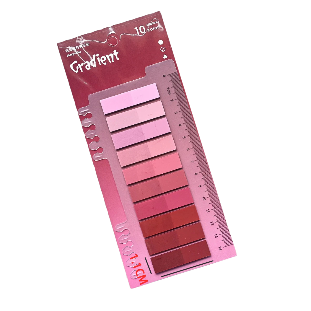 200 Sheets Transparent Colorful Index tabs