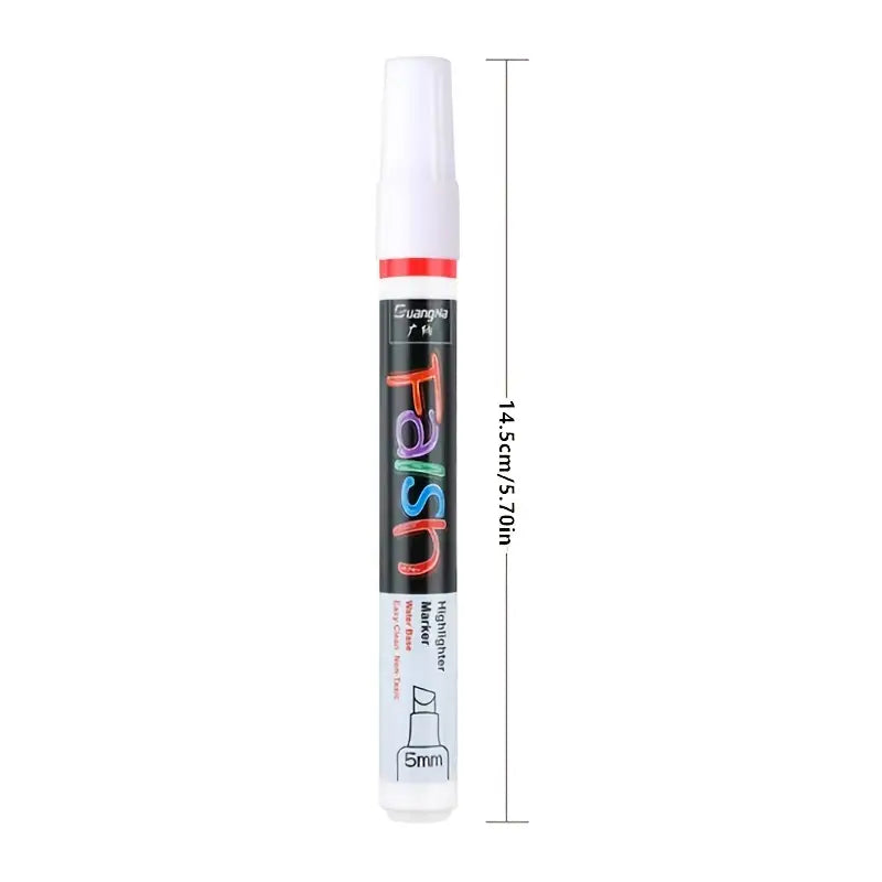 12pcs Vibrant Fluorescent Neon Liquid Chalk Markers