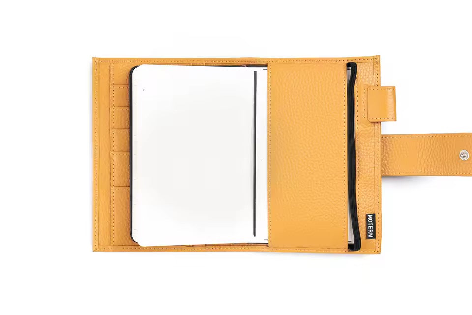 Moterm Pocket Moleskine pebbled leather journal cover