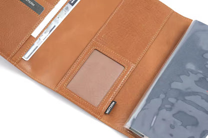 Moterm Weeks Trifold Vegetable Tanned Leather Planner Cover