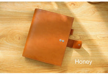 Load image into Gallery viewer, Moterm full grain leather Half Letter planner Cover