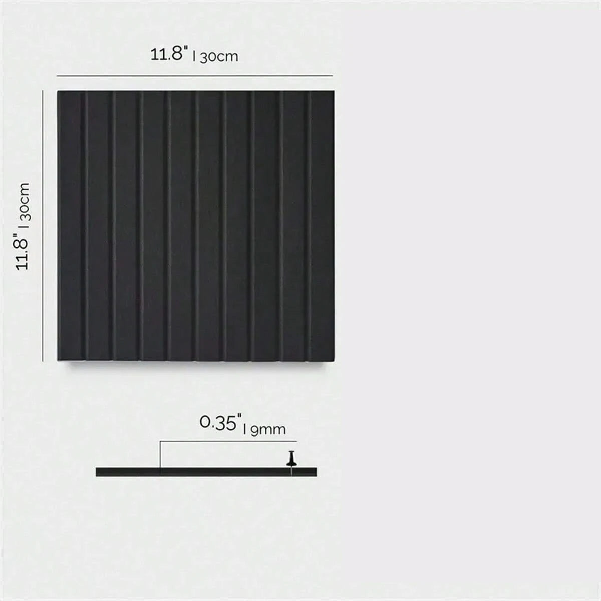 6pcs Bohemian Felt Wall Tiles