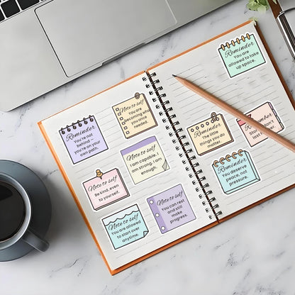 100 Pcs Motivational Reminder Stickers