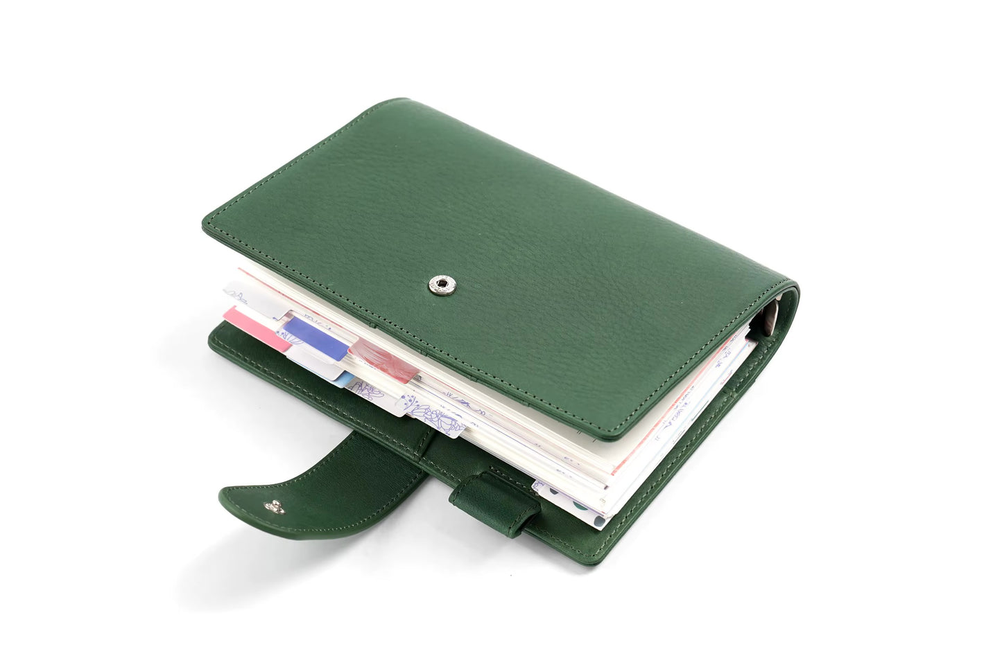 Moterm Personal Size Elite 25mm Rings Vegetable Tanned Leather Planner