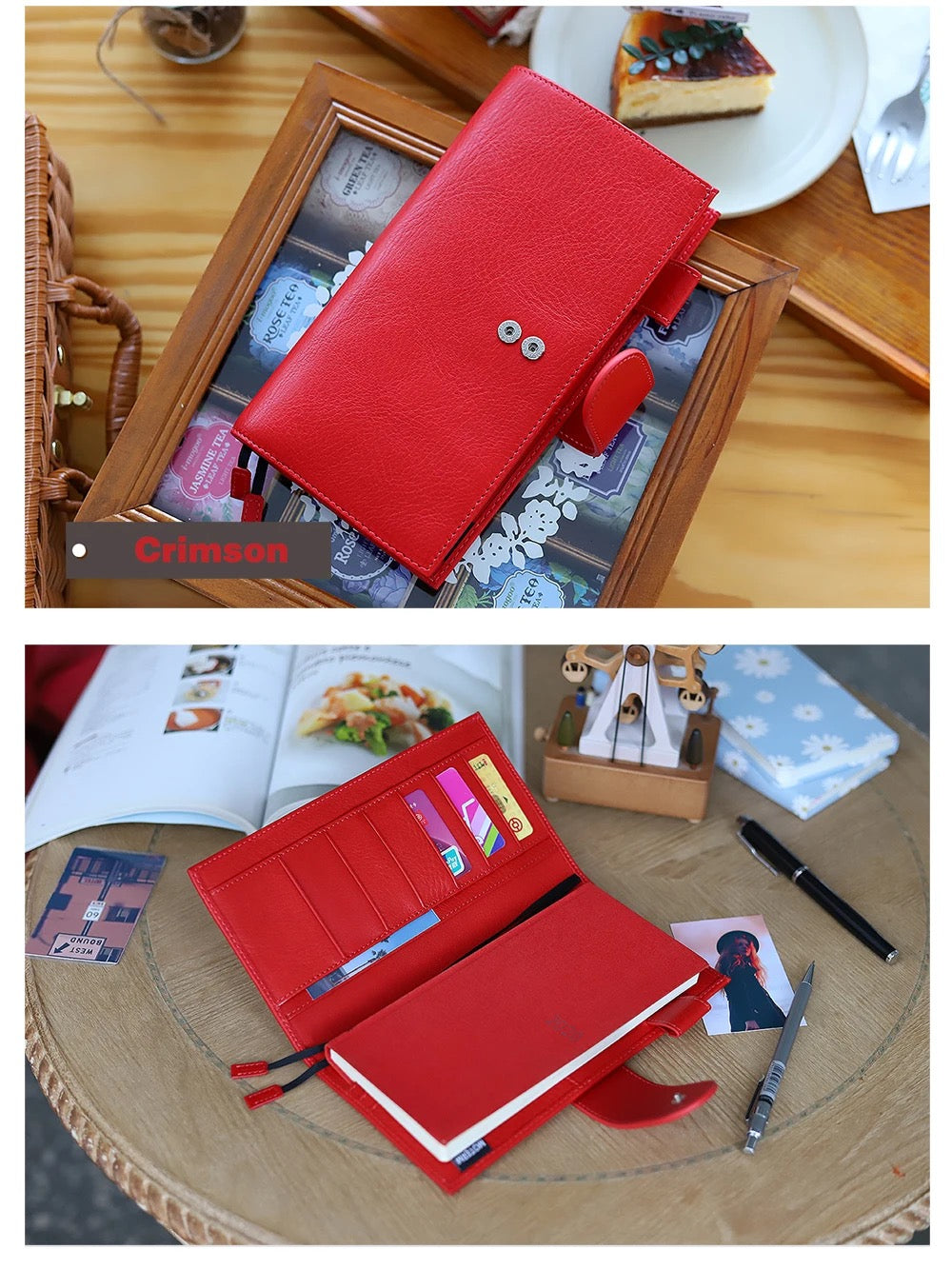 Moterm weeks Full Grain Vegetable Tanned leather Cover