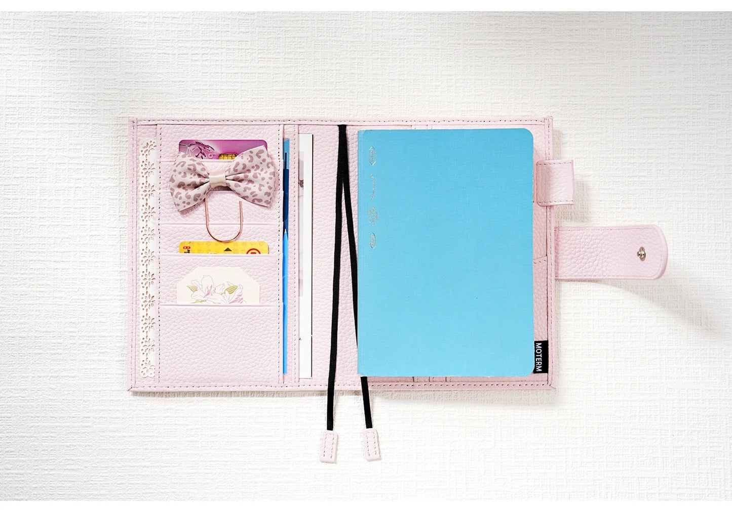 Moterm pebbled leather A6 Plus Cover journal